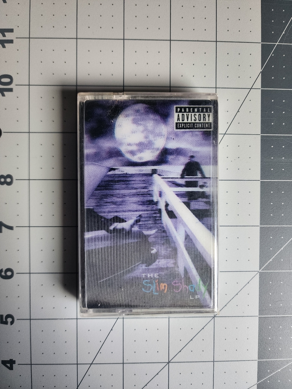 The Slim Shady LP Cassette Tape Holo Shifting Image Cover New Sealed Rare Eminem